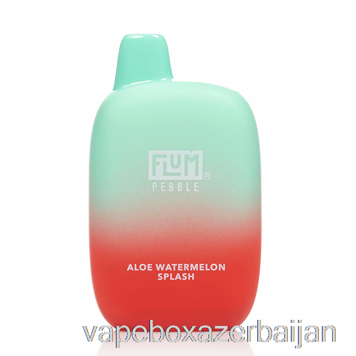 Vape Azerbaijan Flum Pebble 6000 Disposable Aloe Watermelon Splash